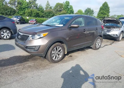 2014 Kia Sportage Lx from USA, damaged, VIN KNDPB3AC8E7569423